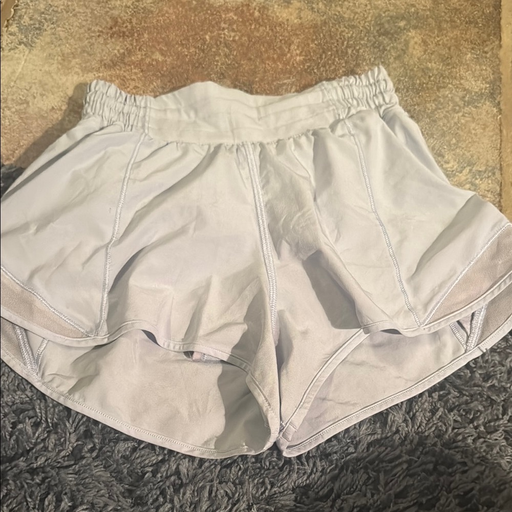 Women's White Athletic Shorts